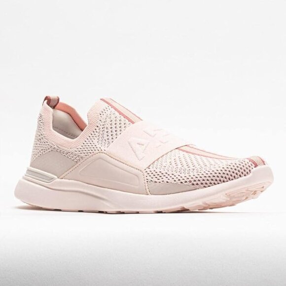 Athletic Propulsion Labs Women's Techloom Bliss Sneaker, Creme/Cedar/Racer, 8 US - Picture 1 of 6